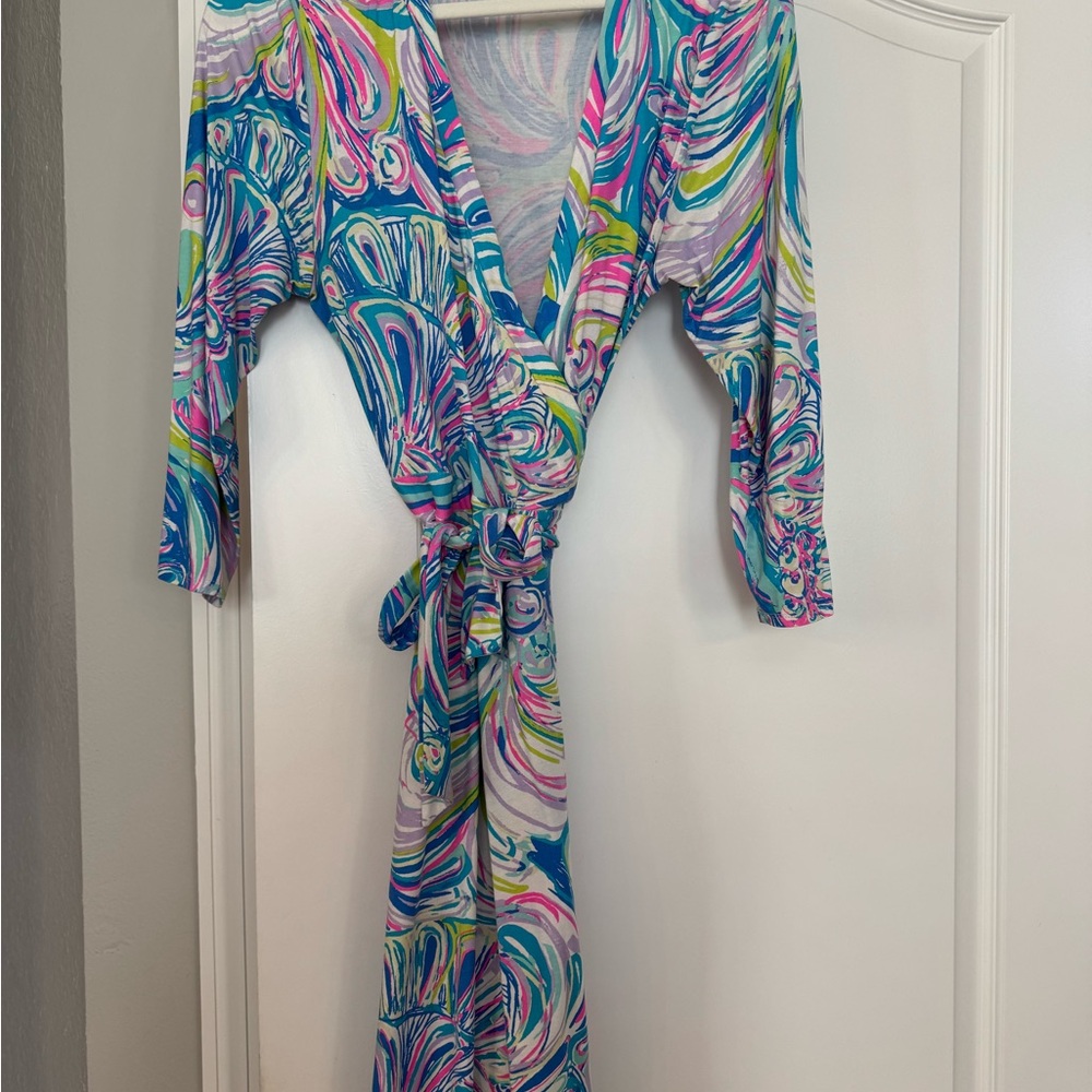 Lilly Pulitzer Multicolor Wrap Dress